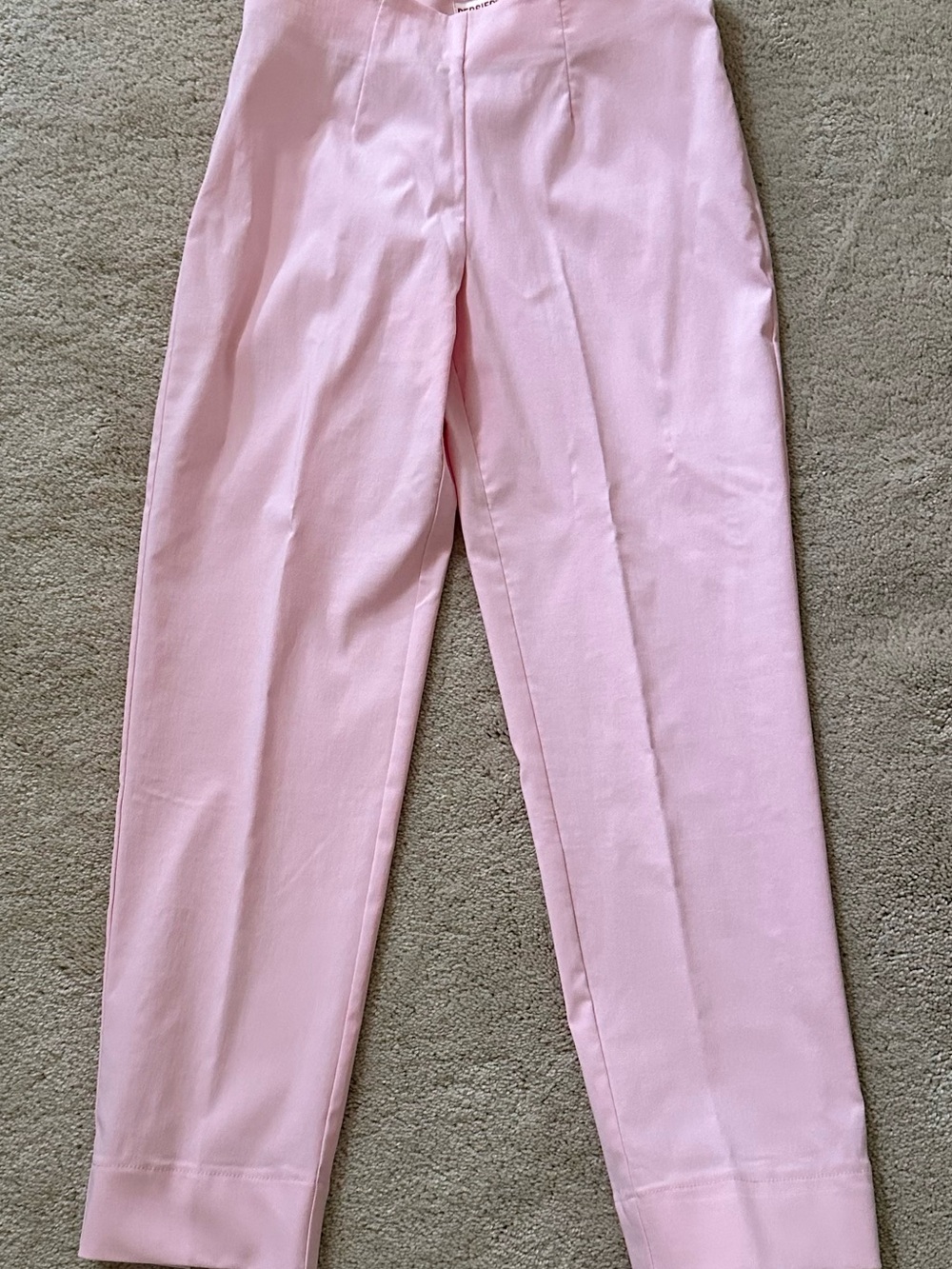 Persifor High-Rise Pink Georgie Crop Pant, size 4